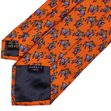 CORBATA CAVALLO NARANJA