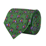 CORBATA CAVALLO VERDE