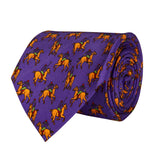 CORBATA CAVALLO VIOLETA