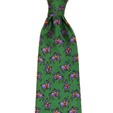 CORBATA CAVALLO VERDE