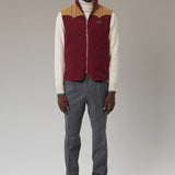 CHALECO WARM BURDEOS