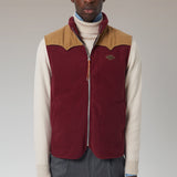 CHALECO WARM BURDEOS