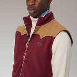 CHALECO WARM BURDEOS