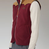 CHALECO WARM BURDEOS