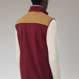 CHALECO WARM BURDEOS