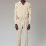 POLO OCHOS ALGODÓN BEIGE