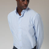 CAMISA STANDFORD CELESTE