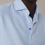 CAMISA STANDFORD CELESTE