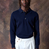 POLO ALGODON MARINO