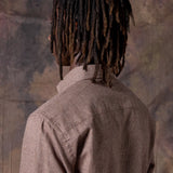 CAMISA PATA DE GALLO CAMEL