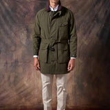 GABARDINA TRENCH KAKI