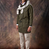 GABARDINA TRENCH KAKI