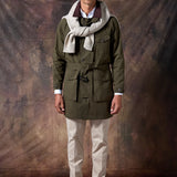 GABARDINA TRENCH KAKI
