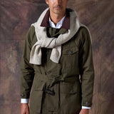 GABARDINA TRENCH KAKI