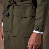 GABARDINA TRENCH KAKI