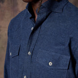 CAMISA GASTAD MARINO