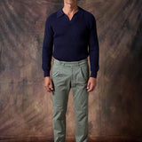 PANTALÓN CHINO PINZAS KAKI