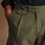 PANTALON CARGO CONFORT KAKI