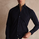 CAMISA COLLAR PREMIUM MARINO