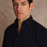 CAMISA COLLAR PREMIUM MARINO