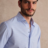 CAMISA MANHATTAN CELESTE