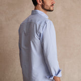 CAMISA MANHATTAN CELESTE