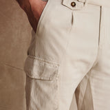 PANTALON CARGO CONFORT BEIGE