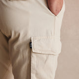 PANTALON CARGO CONFORT BEIGE