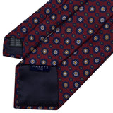 {{ tipo de producto }} CORBATA MOTIVOS BURDEOS - Harrys 1982