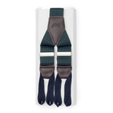 {{ tipo de producto }} TIRANTE BOTELLA MICRO TOPOS BLANCOS - Harrys 1982