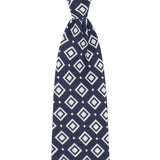 {{ tipo de producto }} CORBATA CUADRADOS MARINO - Harrys 1982