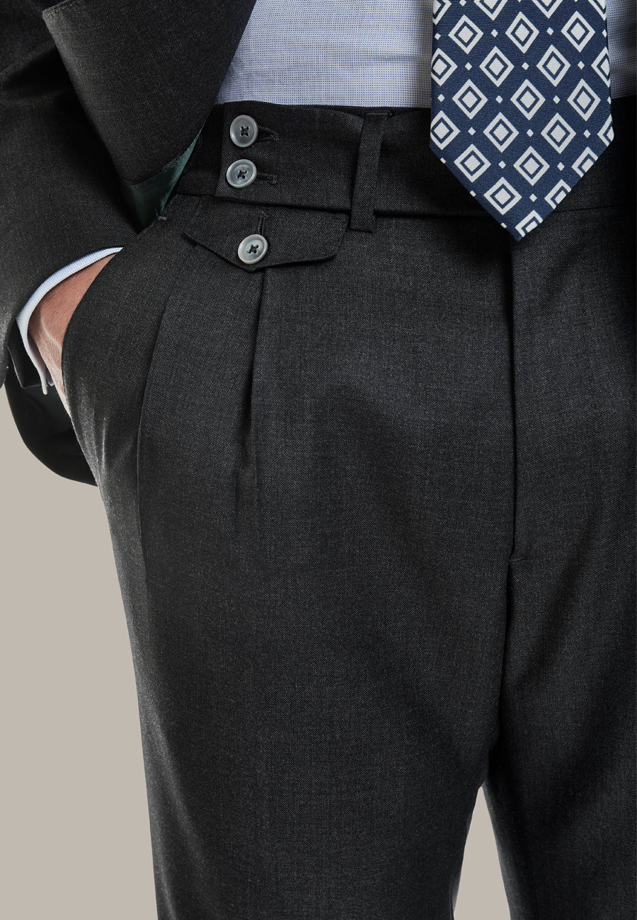 {{ tipo de producto }} PANTALÓN PREMIUM LANA SUPER 110' GRIS - Harrys 1982