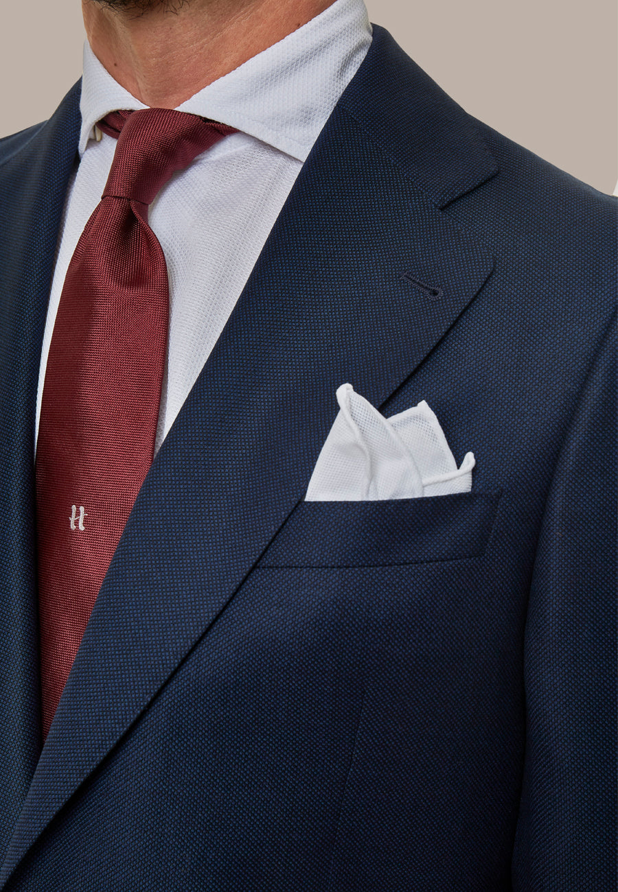 {{ tipo de producto }} AMERICANA PREMIUM LANA SUPER 110' OJO PERDIZ AZUL - Harrys 1982