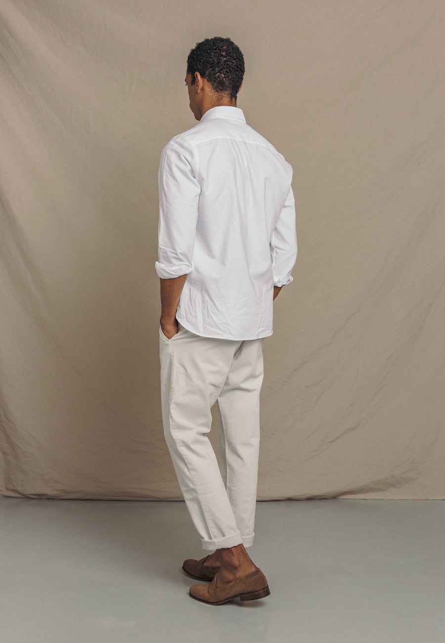 {{ tipo de producto }} CAMISA OXFORD BÁSICA BLANCA - Harrys 1982