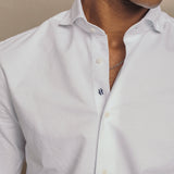 {{ tipo de producto }} CAMISA OXFORD BÁSICA BLANCA - Harrys 1982