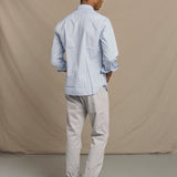 {{ tipo de producto }} CAMISA RAYAS ALGODÓN CELESTE - Harrys 1982