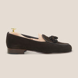 MILUCA BROWN SUEDE LOAFER