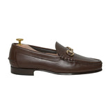 ZAPATO HORSEBIT PIEL MARRON