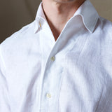 CAMISA PREMIUM LINO BLANCA
