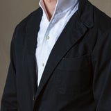 SEMIBLAZER ALGODÓN MARINO