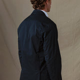 SEMIBLAZER ALGODÓN MARINO