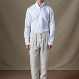 PANTALÓN CHINO LINO BEIGE