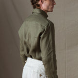 CAMISA PREMIUM LINO KAKI