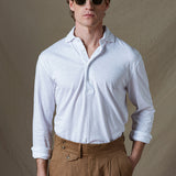 POLERA COTTON FLAME BLANCA