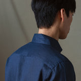CAMISA PREMIUM LINO MARINO