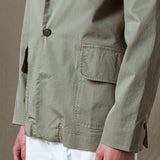 SEMIBLAZER ALGODÓN KAKI