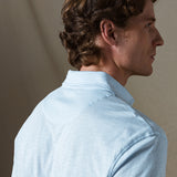 POLERA COTTON FLAME CELESTE