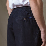 PANTALÓN CHINO LINO MARINO