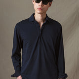 POLERA COTTON FLAME MARINO