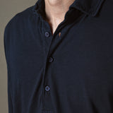 POLERA COTTON FLAME MARINO